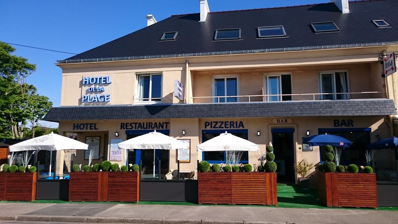 Hotel De La Plage Quinéville Exteriér fotografie