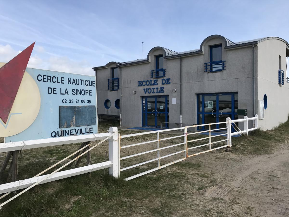 Hotel De La Plage Quinéville Exteriér fotografie
